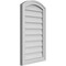 Ekena Millwork Arch Top Surface Mount PVC Gable Vent: Functional, w/ 2"W x 1-1/2"P Brickmould Frame, 18"W x 30"H GVPAR18X3002SF - alternate 2